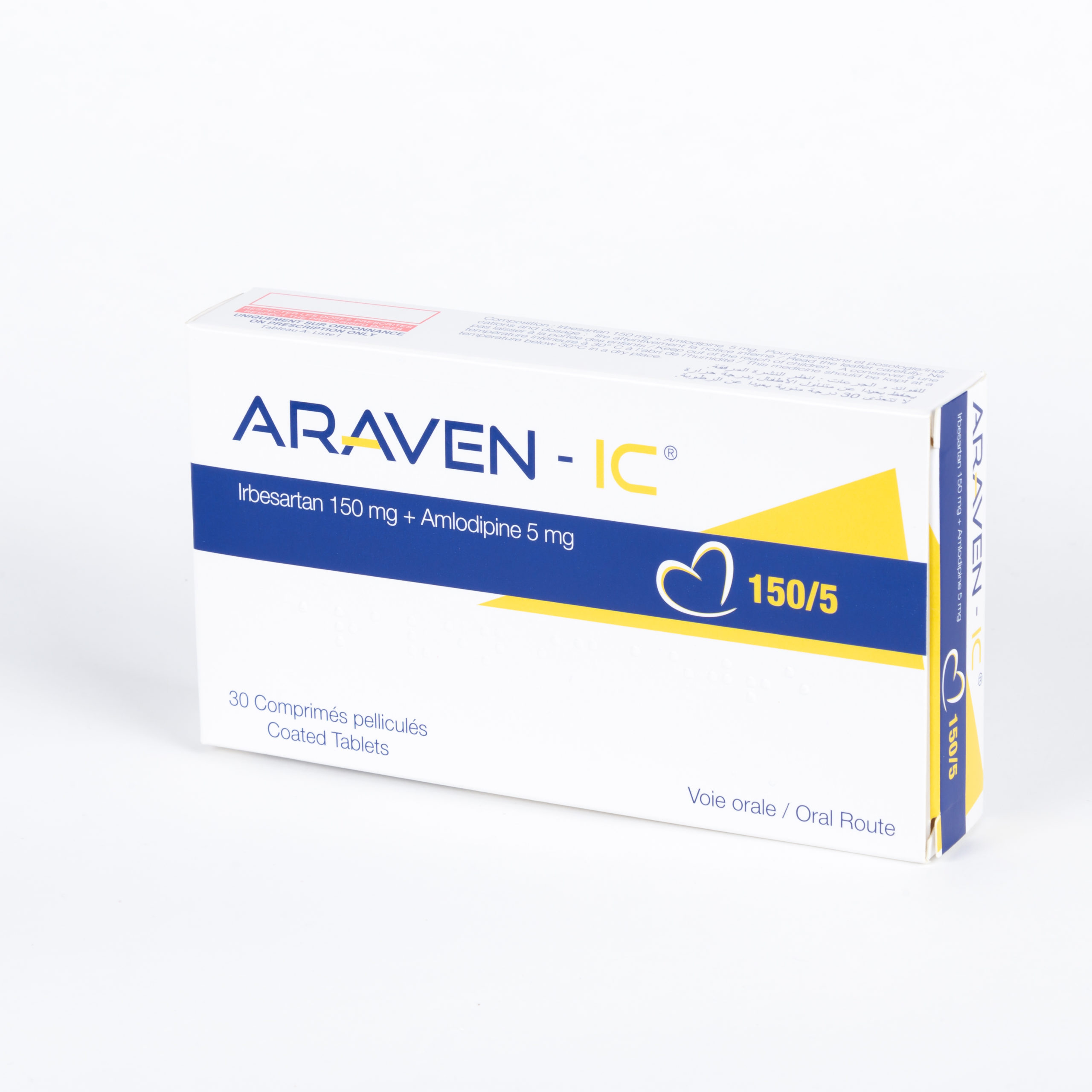 ARAVEN IC 150/5 MG BOITE DE 30