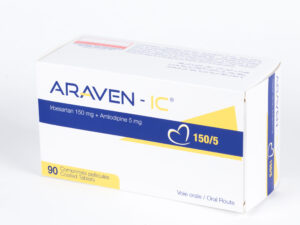 ARAVEN IC 150/5 MG BOX OF 90