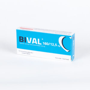 BIVAL 160/12.5 MG BOITE DE 30