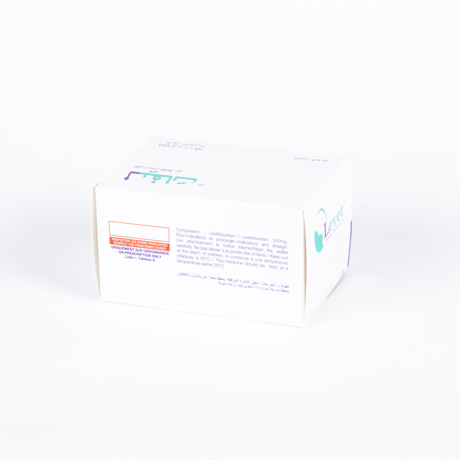 LEVET 500MG BOX OF 60 - PHILADEPHIA