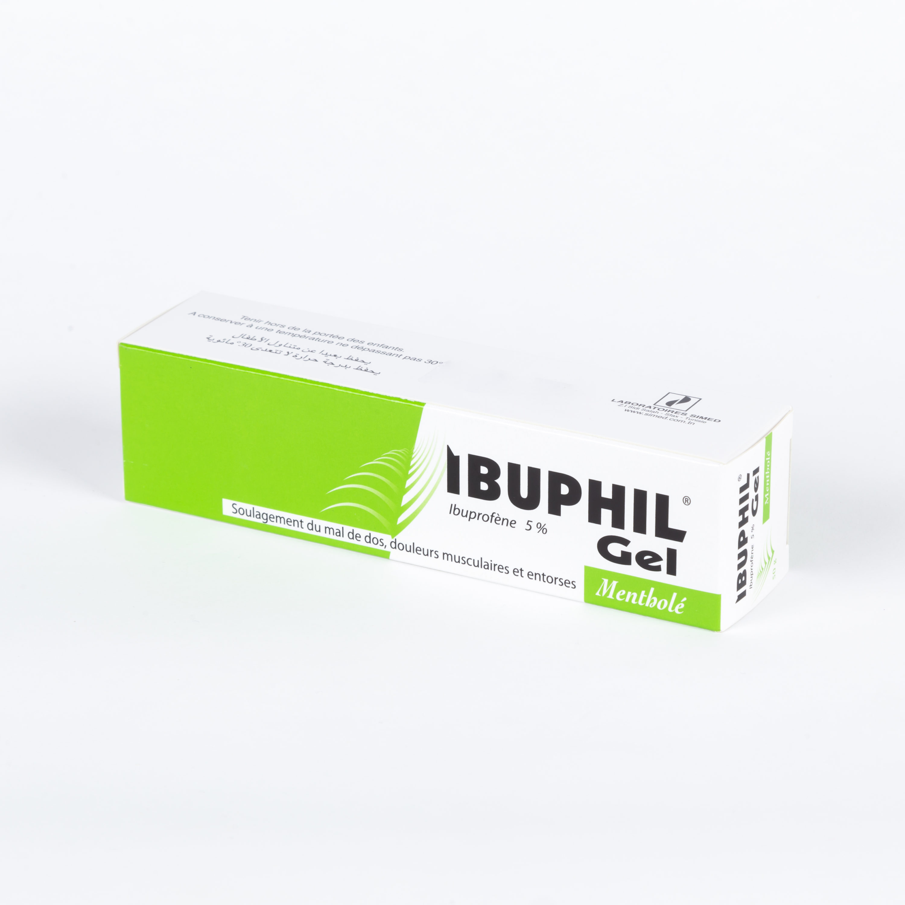 IBUPHIL GEL 5% MENTHOLE TUBE DE 50G
