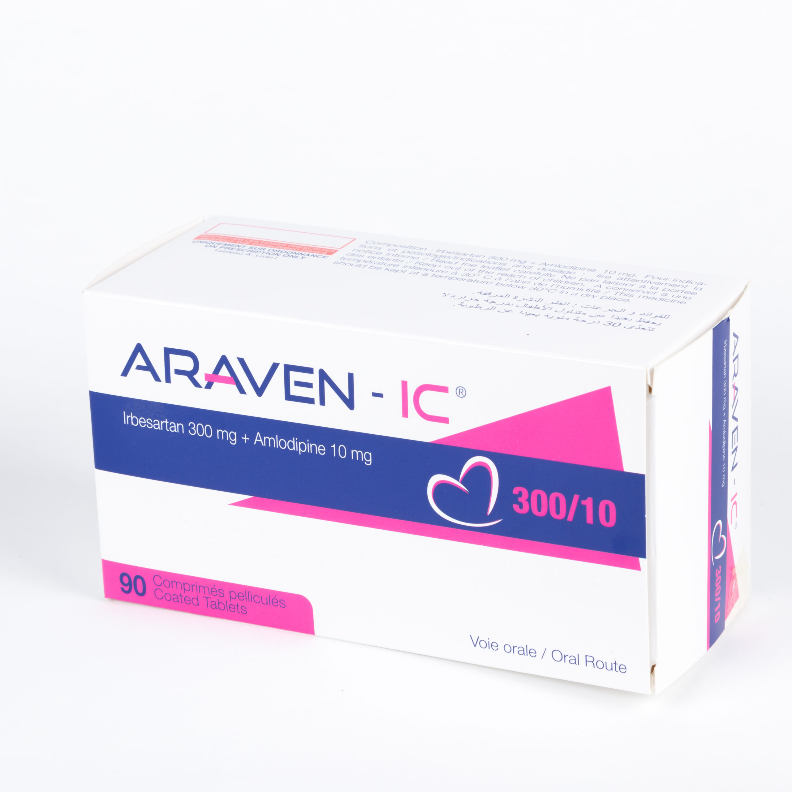 ARAVEN IC 300/10 MG BOX OF 90