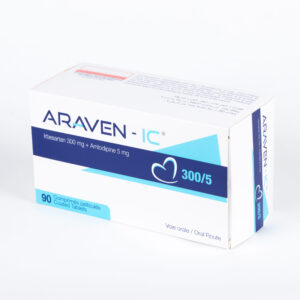 ARAVEN IC 300/5 MG BOITE DE 90