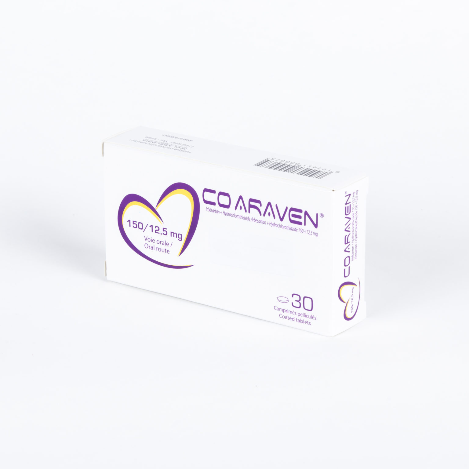 COARAVEN 150/12.5 MG BOX OF 30