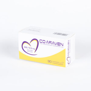 COARAVEN 300MG/12.5MG BOITE DE 90