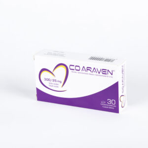 COARAVEN 300MG/25MG BOITE DE 30