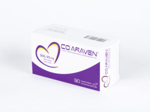 COARAVEN 300/25 MG BOX OF 90