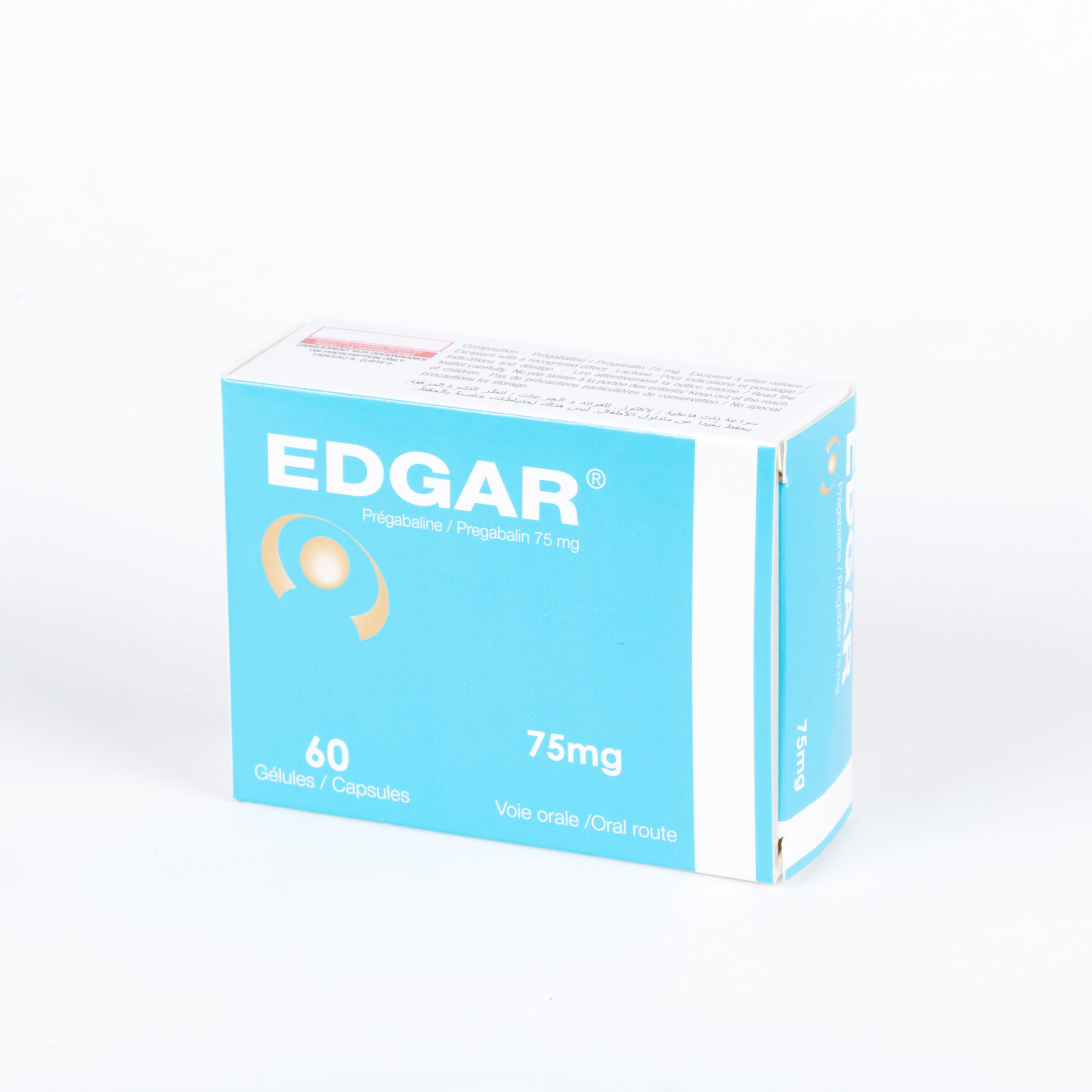 EDGAR 75 MG BOITE DE 60