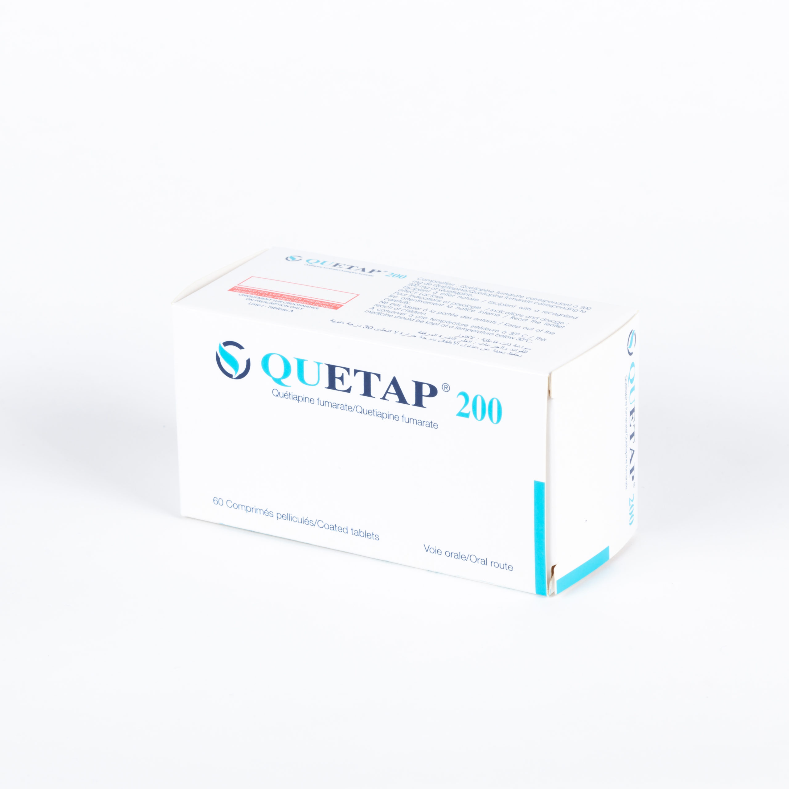 QUETAP 200MG BOITE DE 60