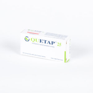 QUETAP 25 MG BOITE DE 60