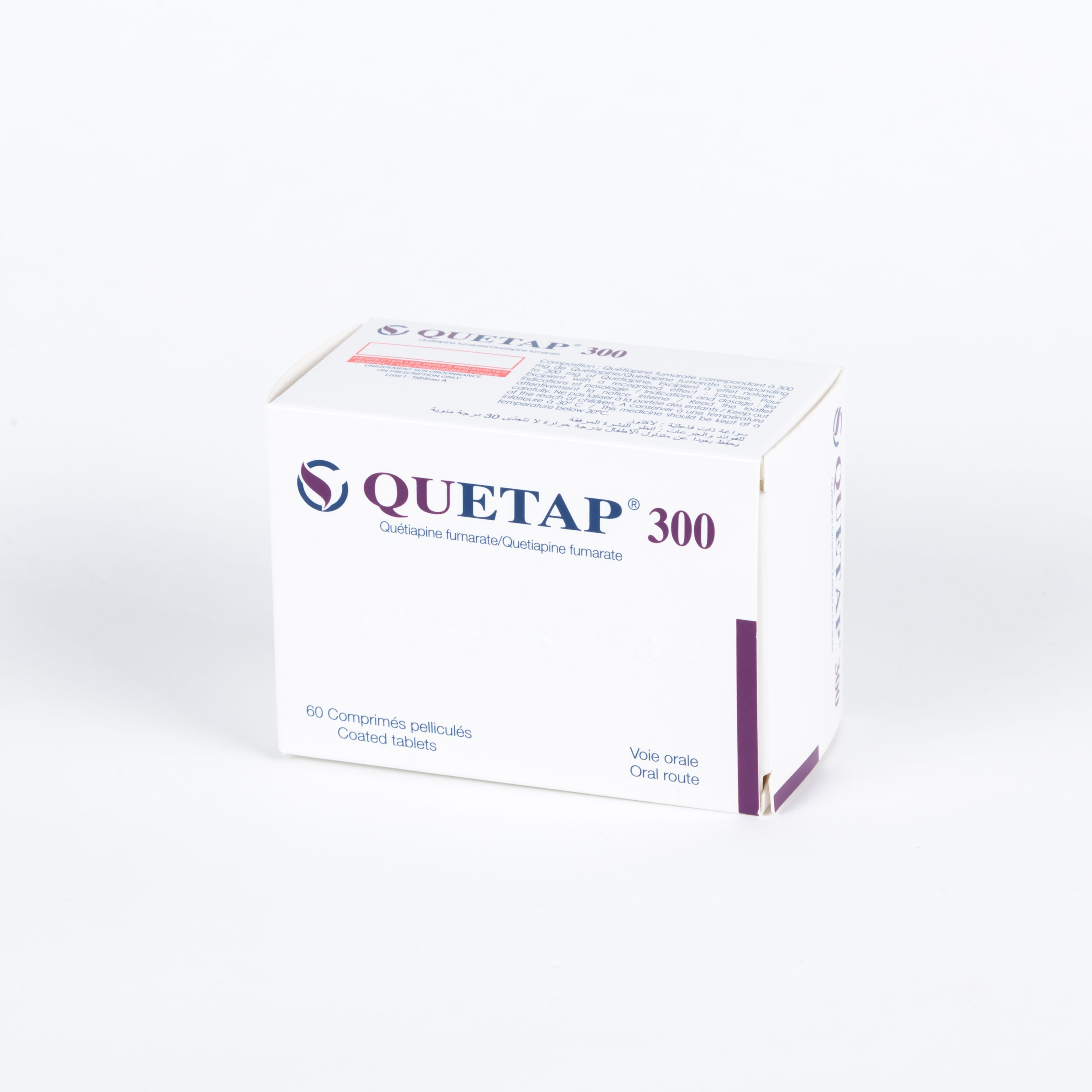 QUETAP 300MG BOITE DE 30