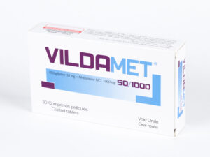 VILDAMET 50/1000 MG BOX OF 30