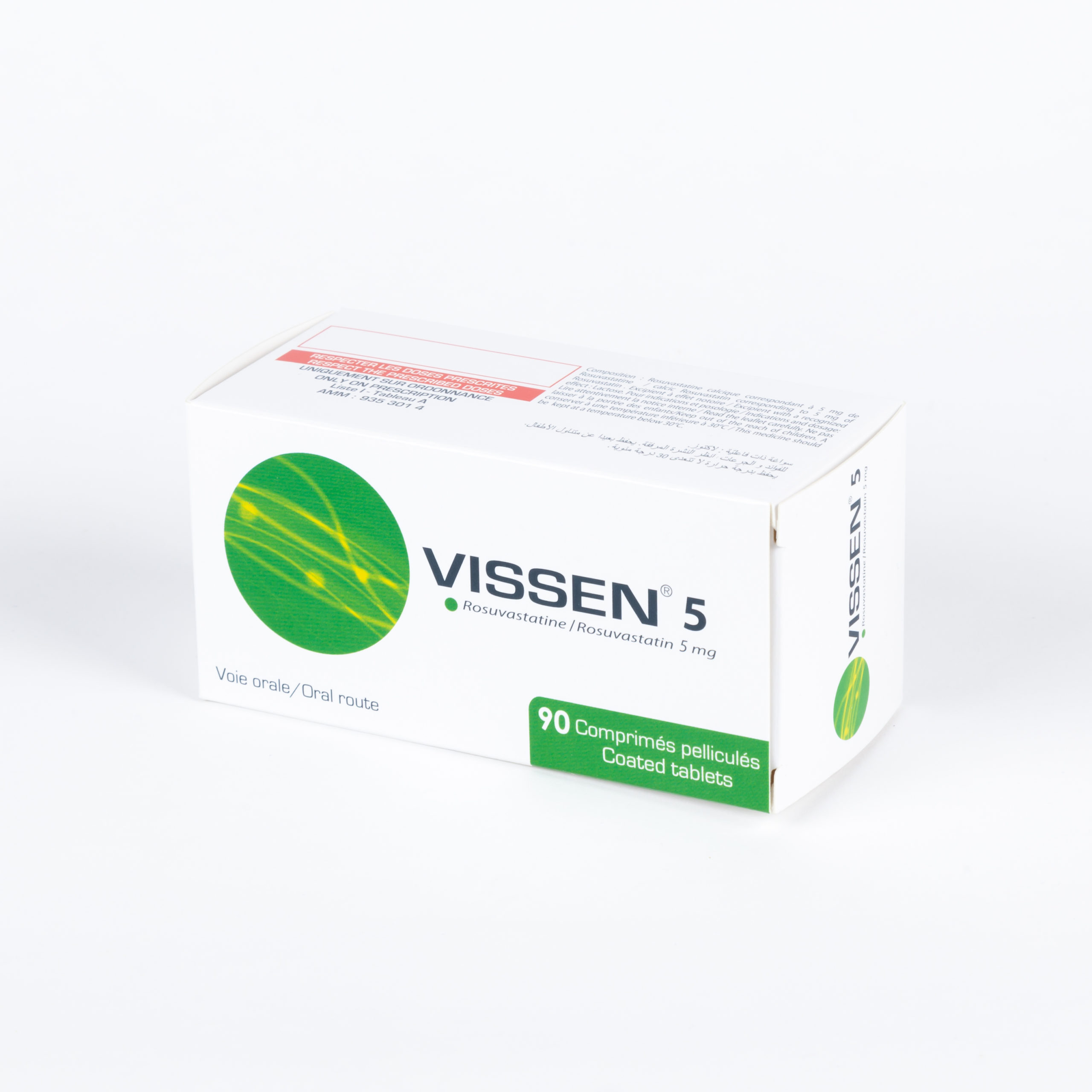 VISSEN 5MG BOITE DE 90