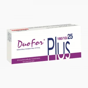 DUOFOR PLUS 160/10/25 MG BOITE DE 30 