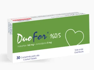 DUOFOR 160/5 MG BOITE DE 30