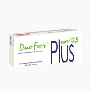 DUOFOR PLUS 160/5/12.5 MG BOITE DE 30 