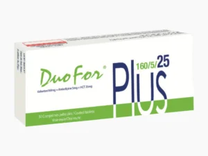 DUOFOR PLUS 160/5/25 MG BOITE DE 30
