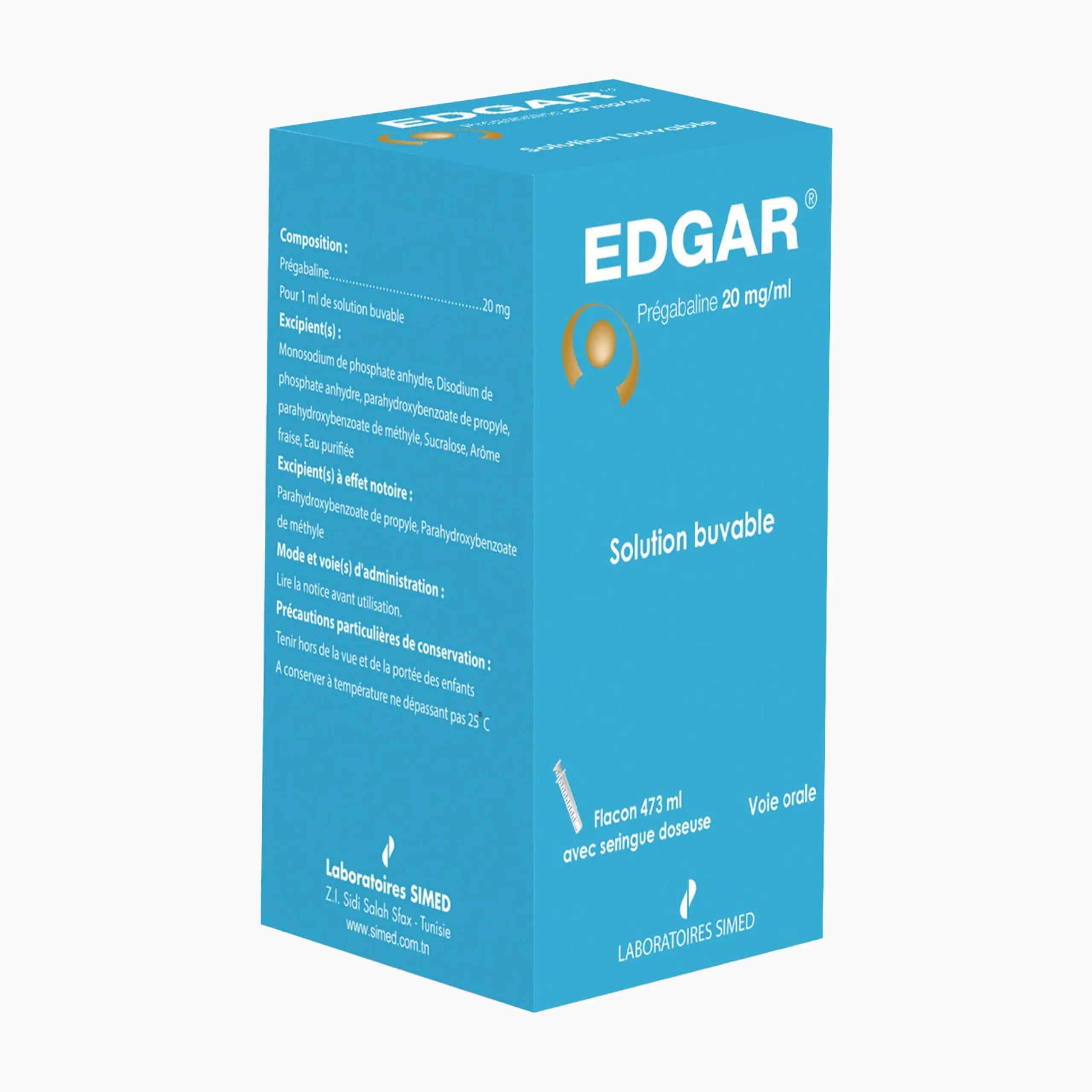 EDGAR Oral SOLUTION 20 mg/ml