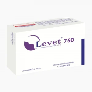 LEVET 750 MG BOITE DE 60
